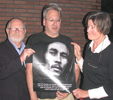 Pieter Wout Duquesnoy met foto Isaac.